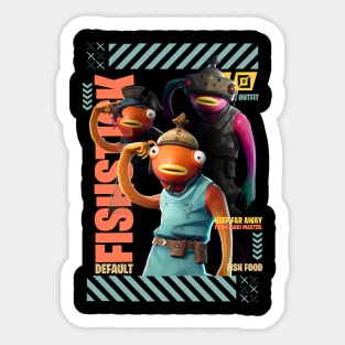 all fishstick skin Sticker